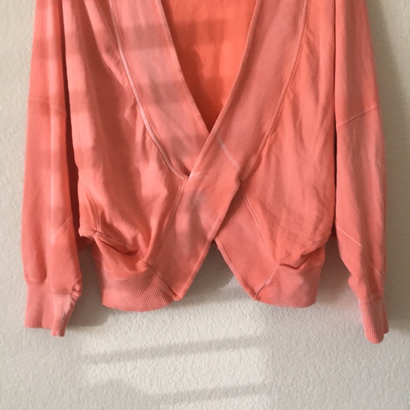 Free People Back It Up Pullover Sweatshirt Top XS - Picture 8 of 16